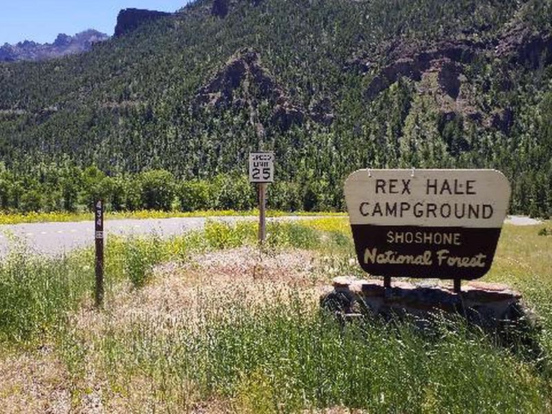 Rex Hale Campground Entrance