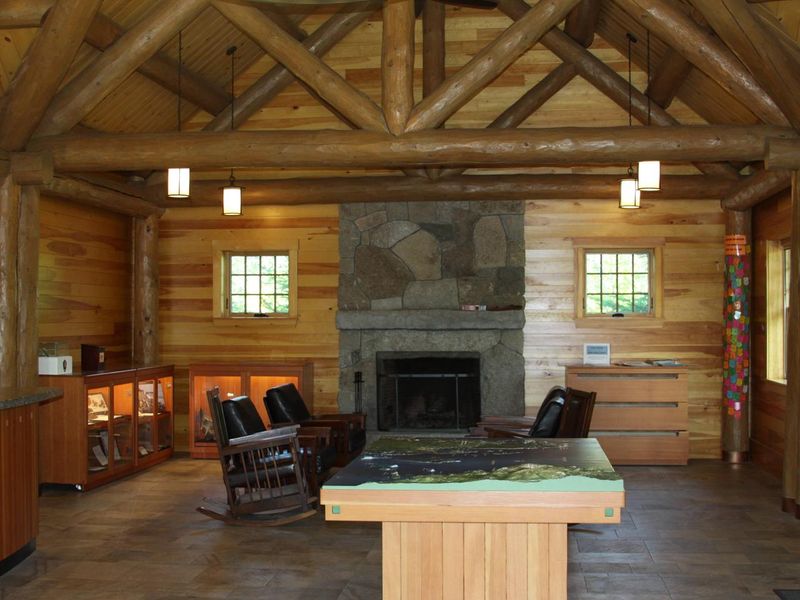 Inside Schoodic Woods Ranger Station (Photo 2 of 2)