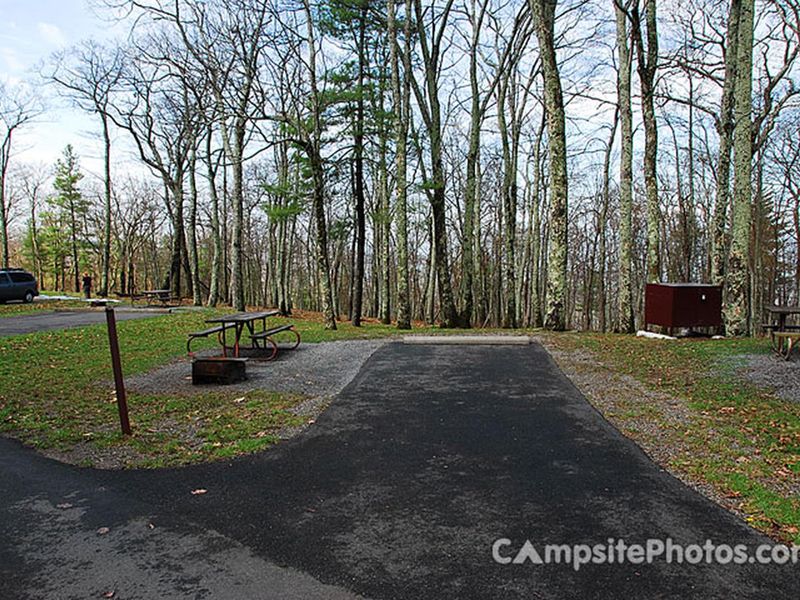 Lewis Mountain Campsite #26