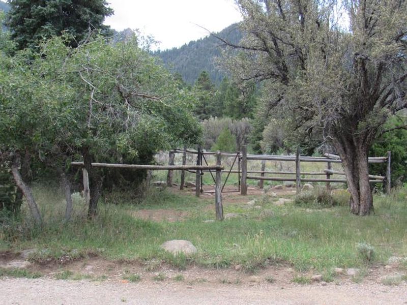 Equestrian Campground horse corral