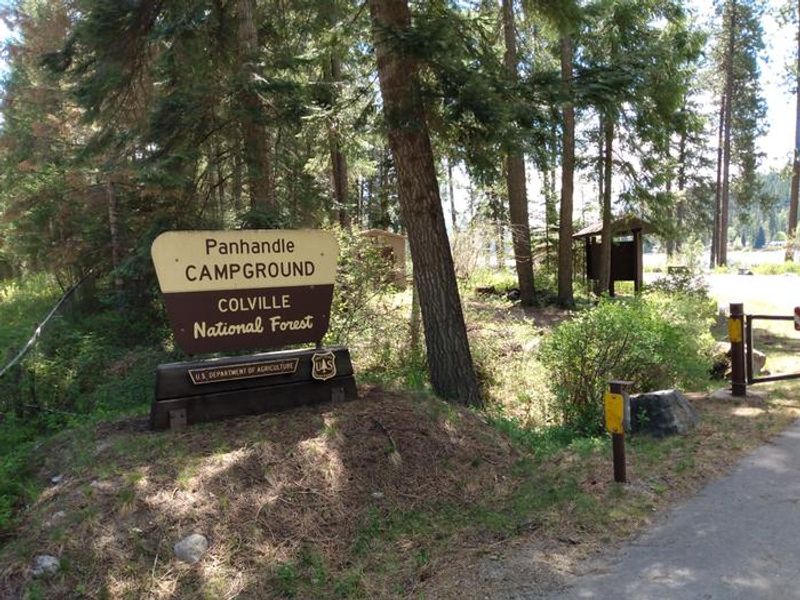 Panhandle Campground Entrance