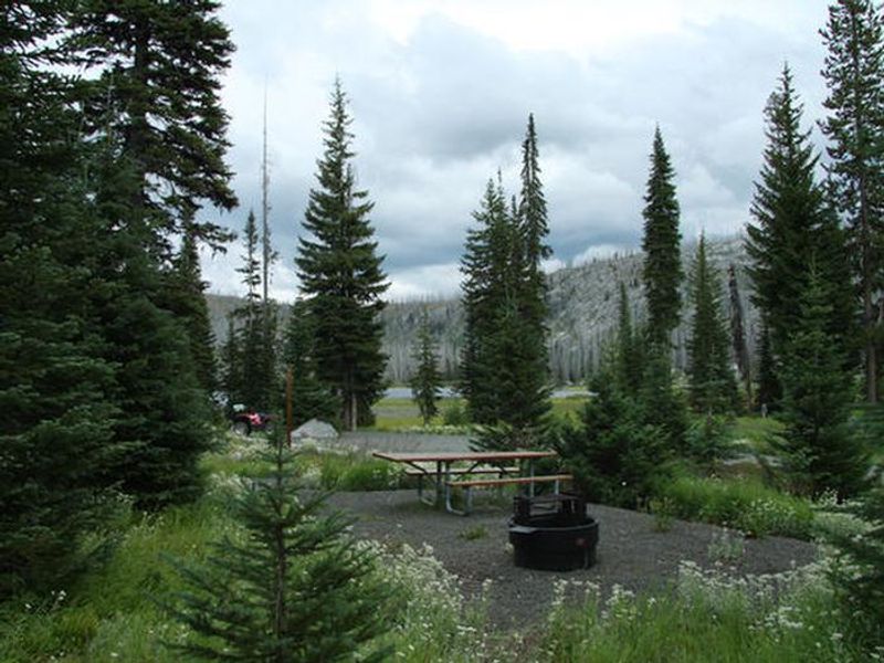 Hazard Lake campsite