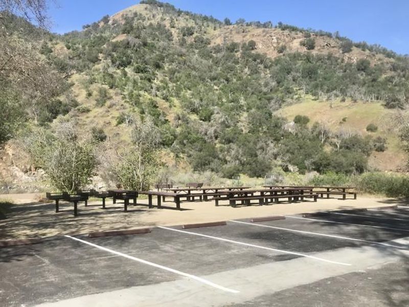 There is plenty of room here with picnic tables, grills, and parking.