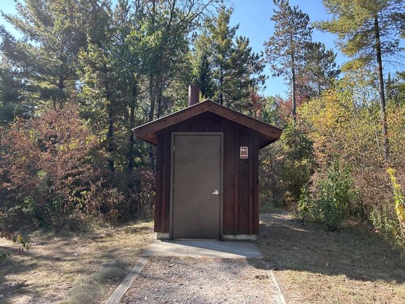 A photo of bathroom Au Sable Loop Campground