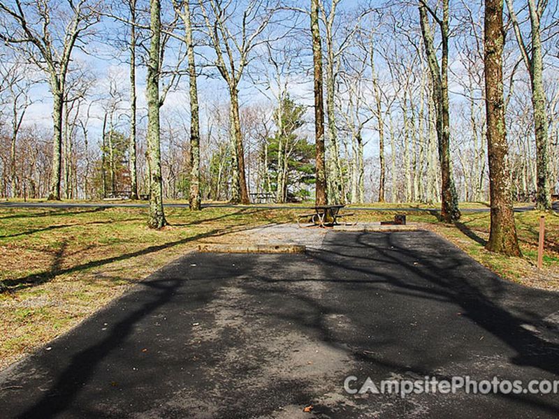 Lewis Mountain Campsite #12