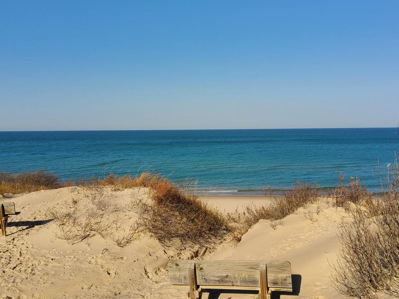 Lake Michigan at Manistee view