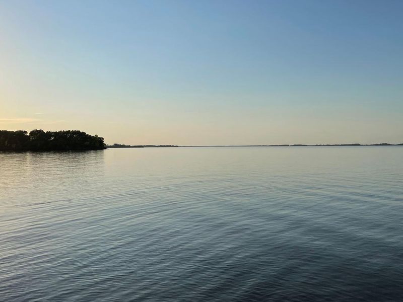 Taken from the shore of Hillsboro Cove 
