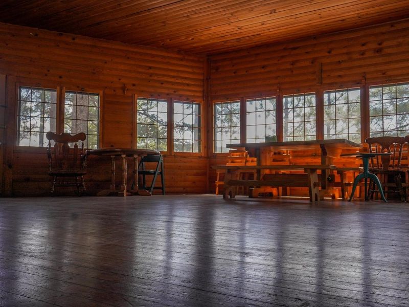 View of Woods Cabin Living Room