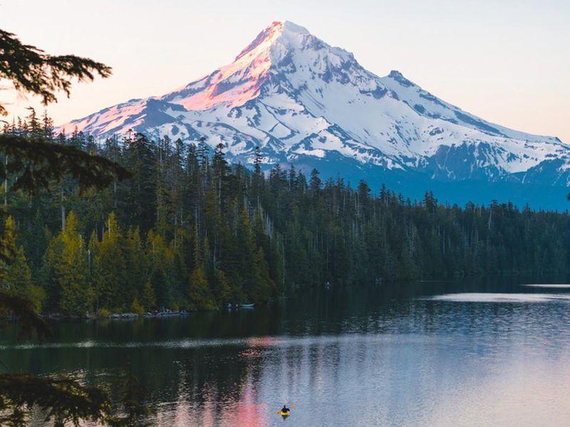 Nothing quite compares to the view of Mount Hood and Lost Lake.