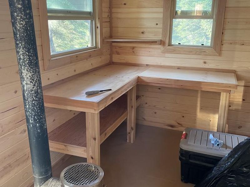 Kerosene Stove and Countertop