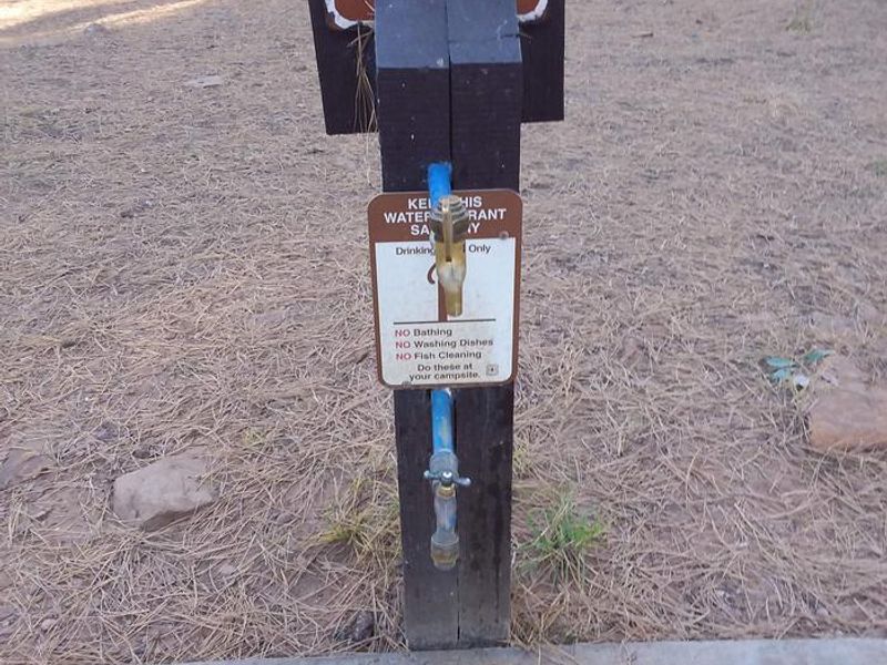 On-site drinking water.