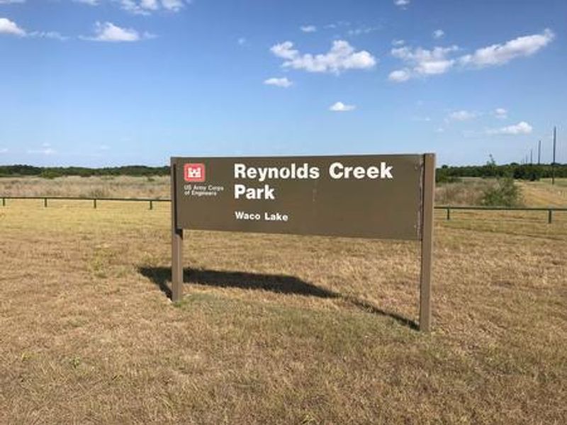 Reynolds Creek Park Main Entrance Sign.