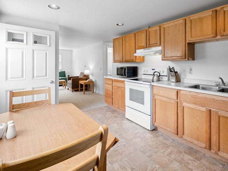 Interior of the Highland Suites Unit 1