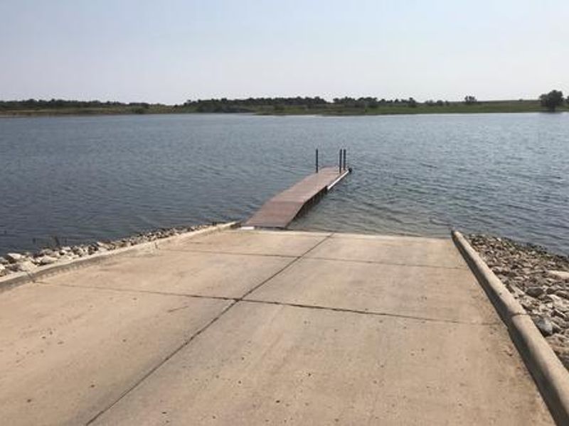 Boat Ramp at Wolf Creek Campground on Lake Sakakawea