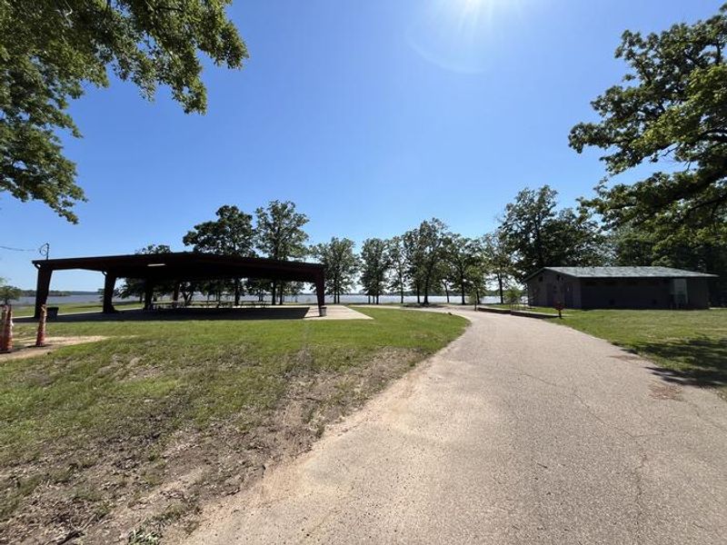 Sportsman's Cove Special Event Area Pavilion and Restroom