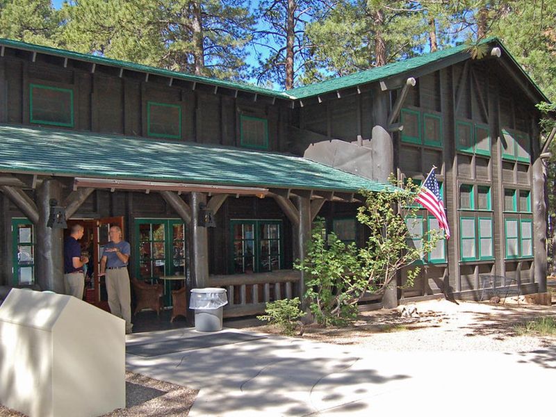The General Store is a short walk from the North Rim Campground