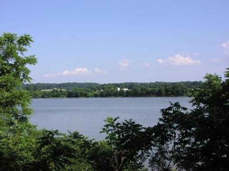 View of Popes Creek from picnic area.