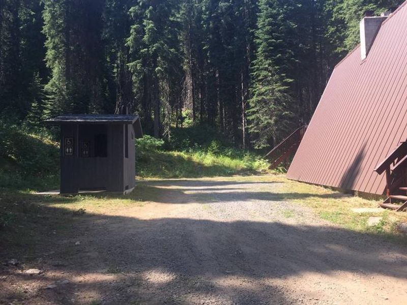 Beaver Creek A-Frame accessible vault toilet