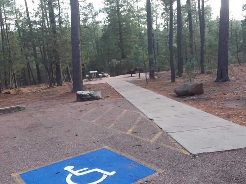 Sharp Creek Handicap-accessible Campsites