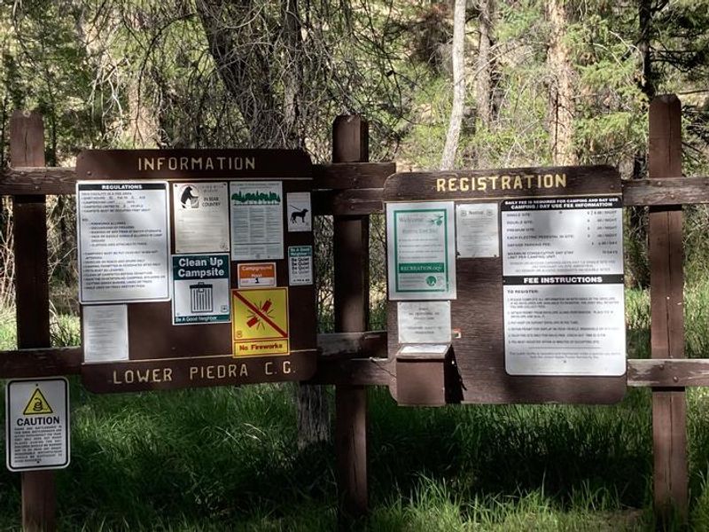 A photo of facility Lower Piedra with No Amenities Shown