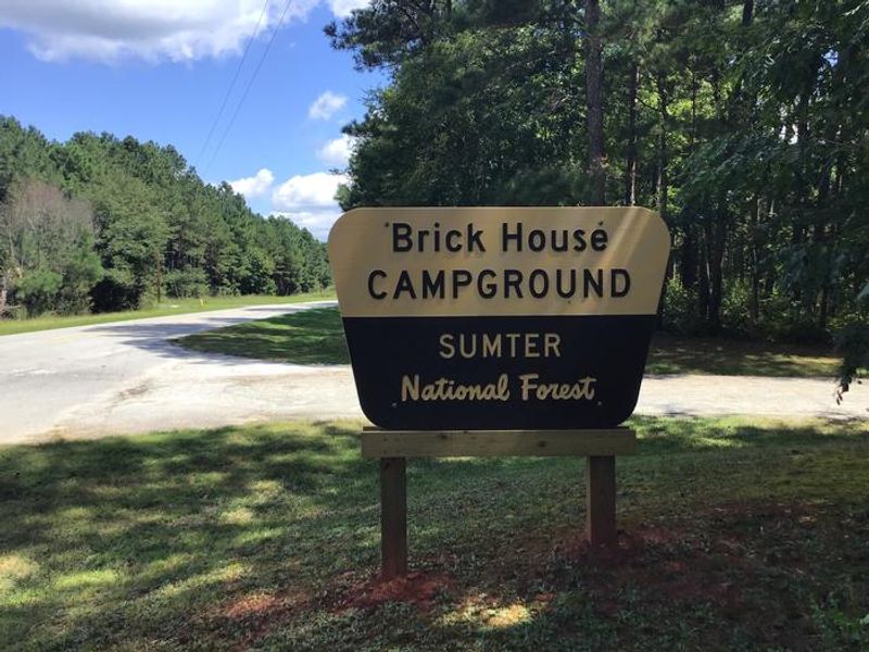Entrance to Brick House Campground (SC)