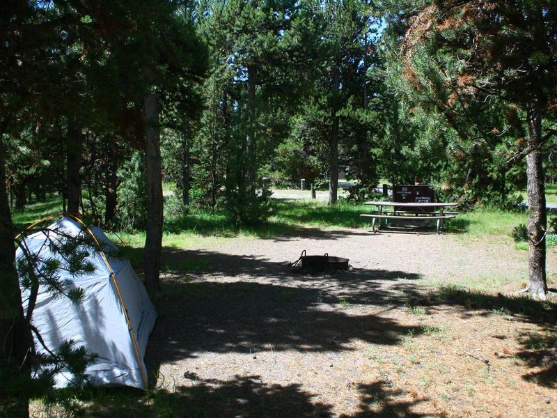 Indian Creek Campground site #30