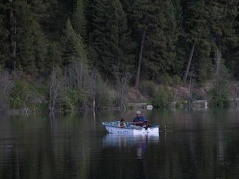 Fishing on Lost Lake