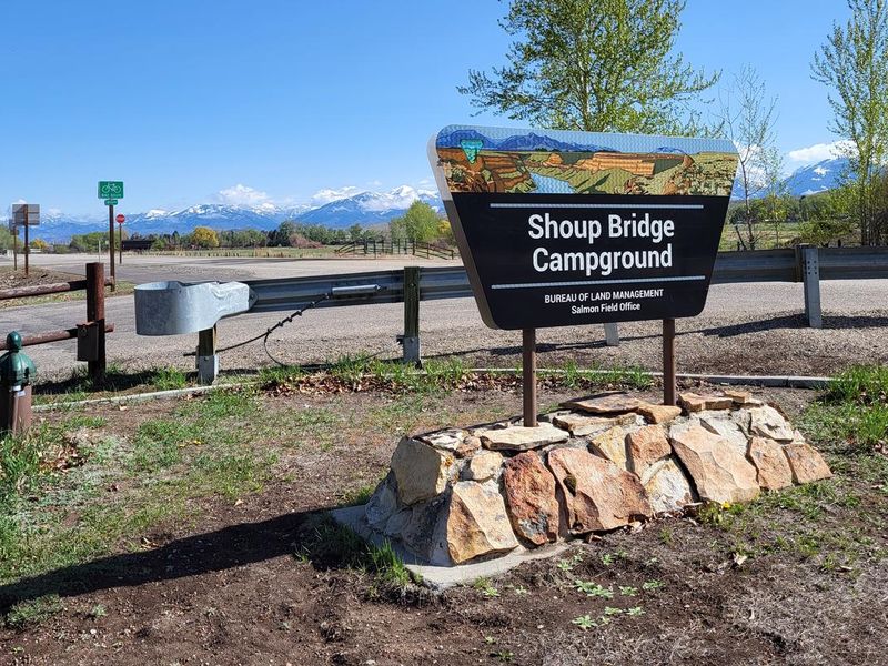 Campground Entry Sign