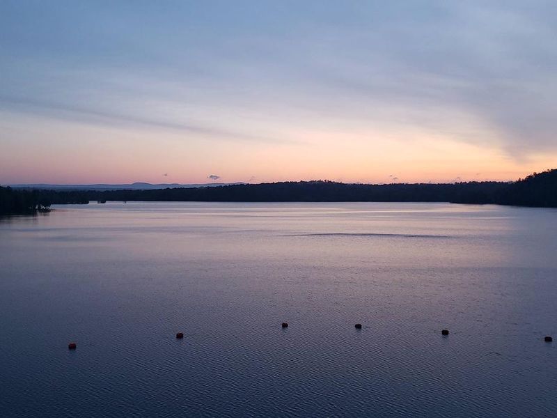 Sunrise at Dierks Lake