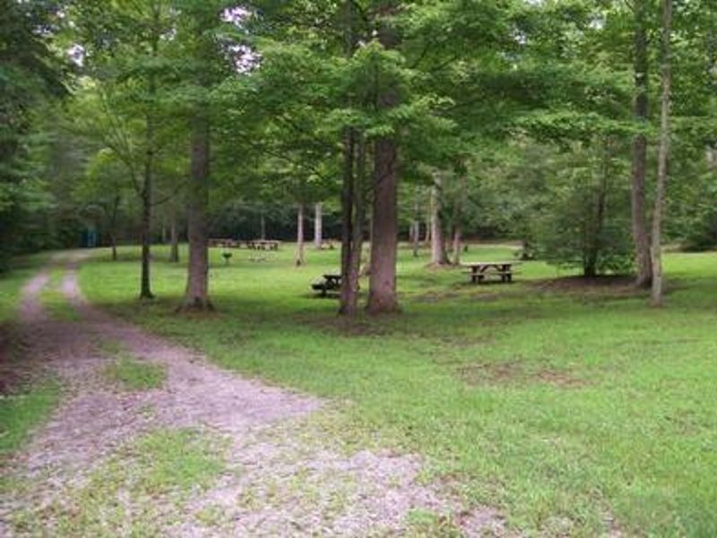 View from campground entrance