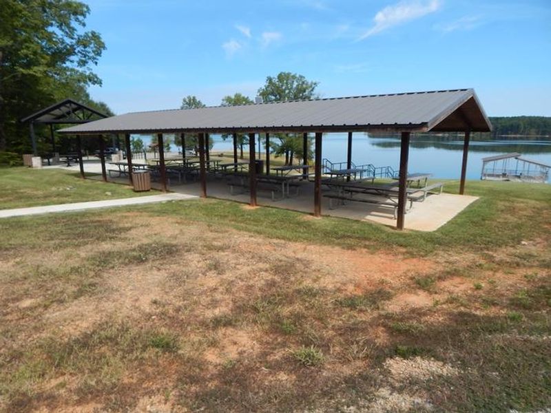 This is the Island Creek Accessible shelter that can be rented. 