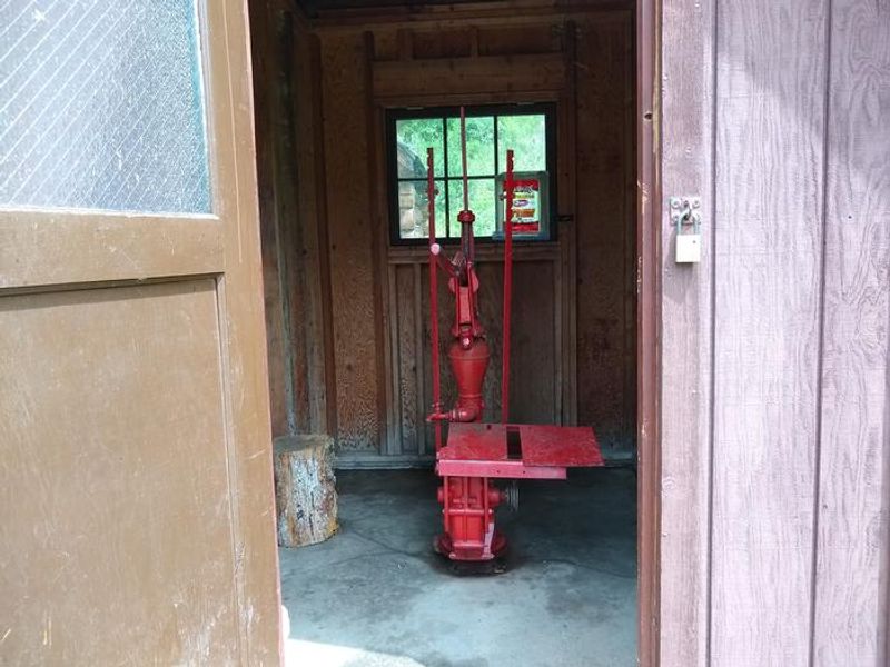 Water at Deer Park comes from the pump house.