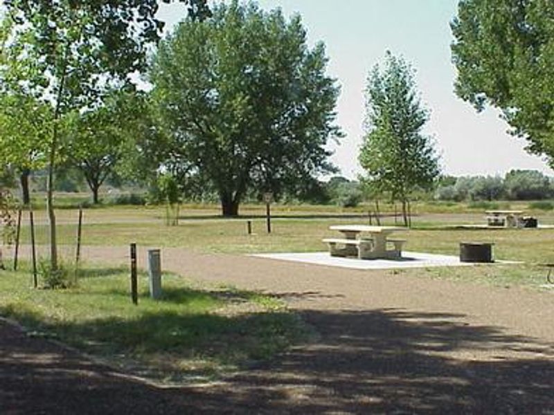 An example of the campsites that are available.