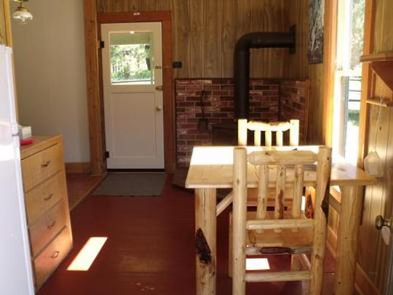 View from rear door to front door