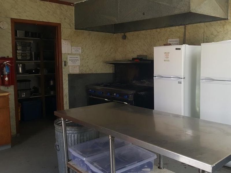 Gooseberry Admin Site kitchen inside looking southeast