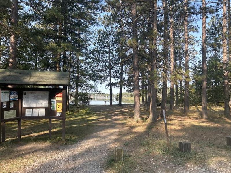 A photo of beach Mack Lake ORV Campground