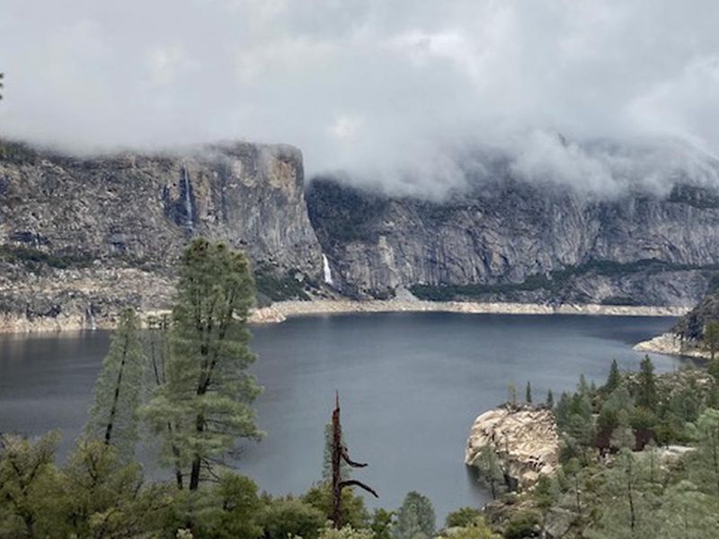 The entrance to Tamarack Flat Campground