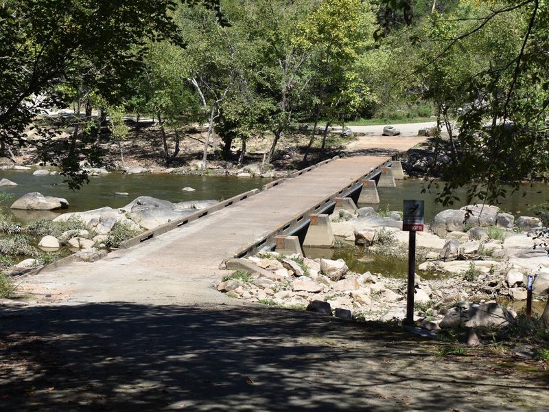 Footbridge Crossing St. Francis River