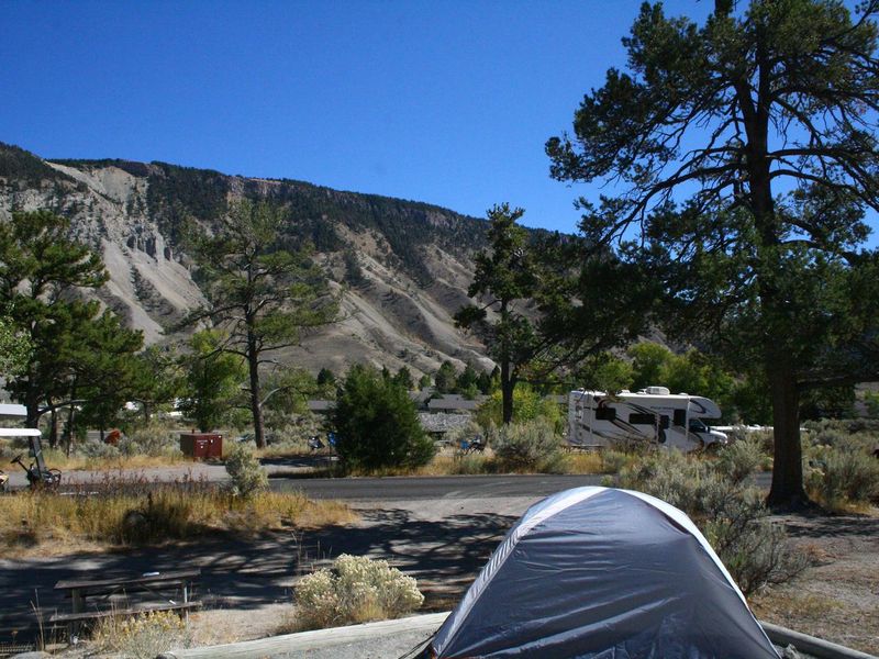 Mammpth Campsite #82 view looking east