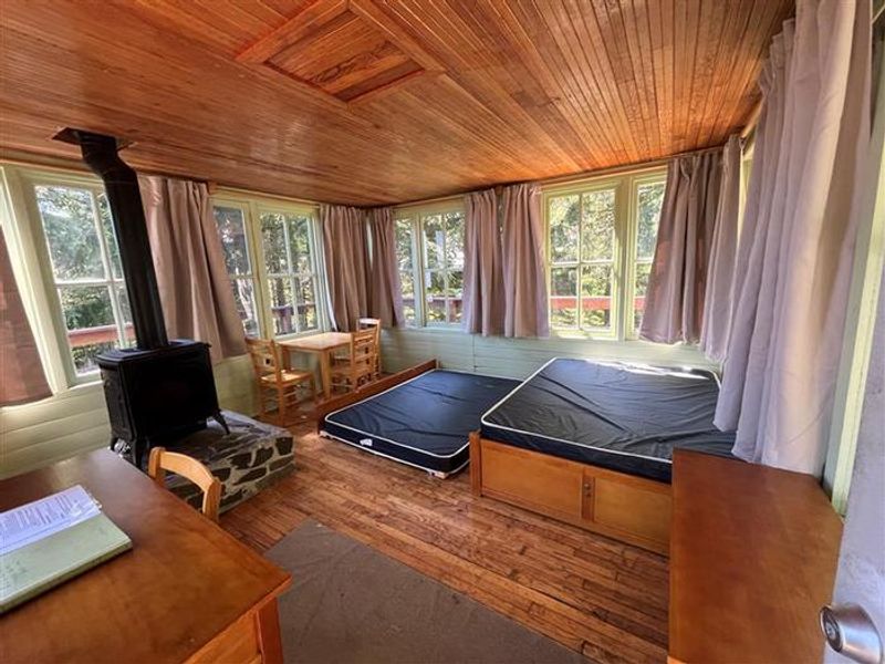 Inside of Timber Butte cabin