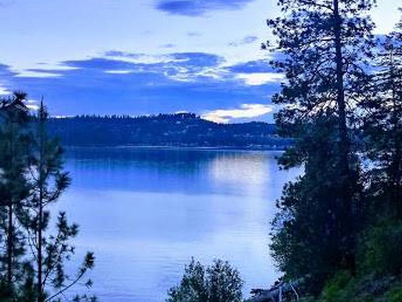 Coeur d’Alene Lake from Bell Bay Campground.