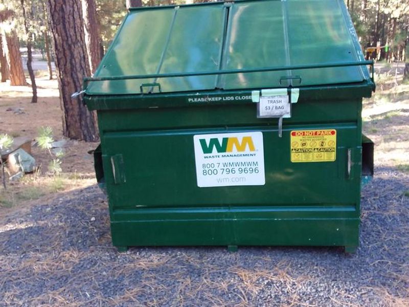 SINKHOLE Campground Trash Collection