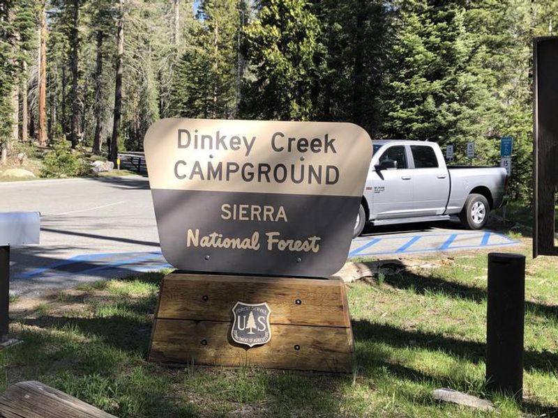 Dinkey Creek Campground Site 1