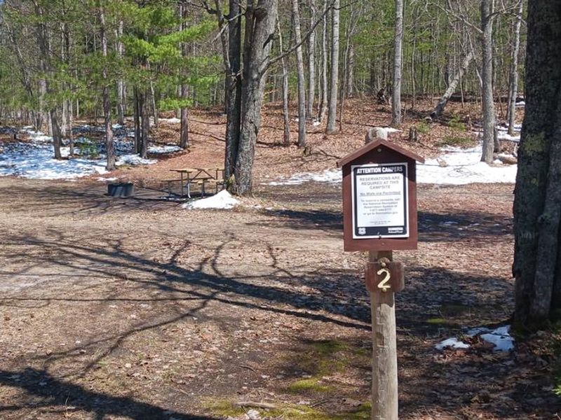  Campsite 2 located at Mowe Lake