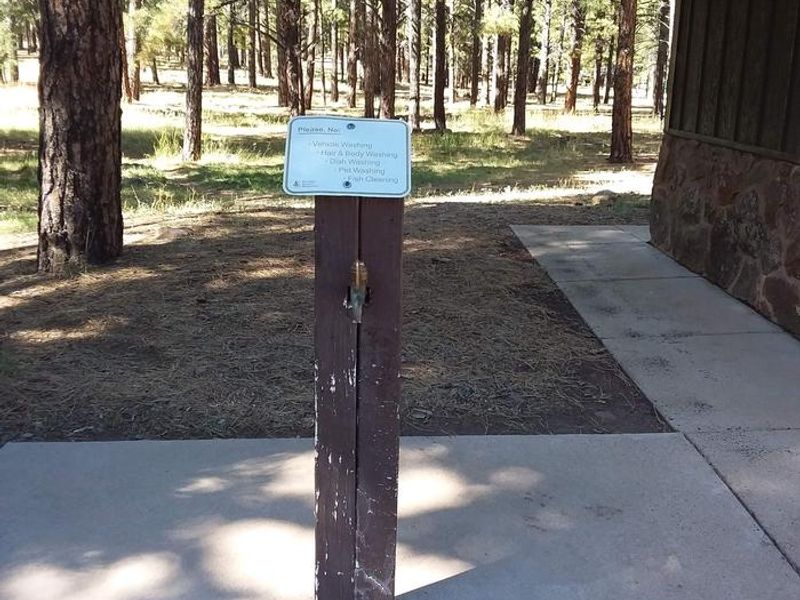 Pinegrove Campground Water Spigot