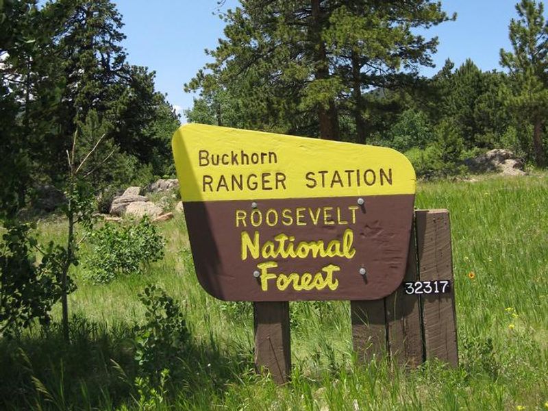 Buckhorn Ranger Station Sign 