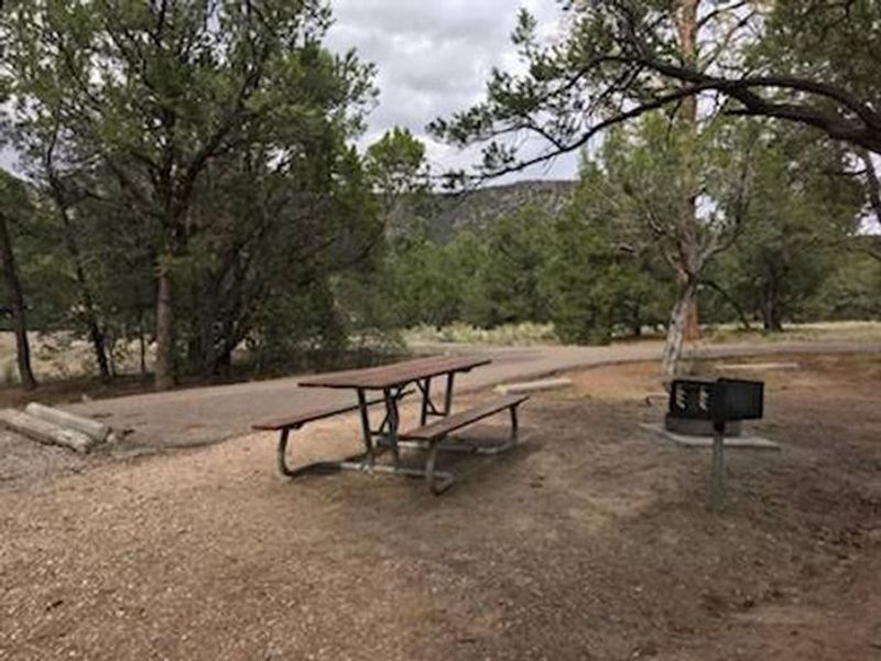 A campsite at Coal Mina CG