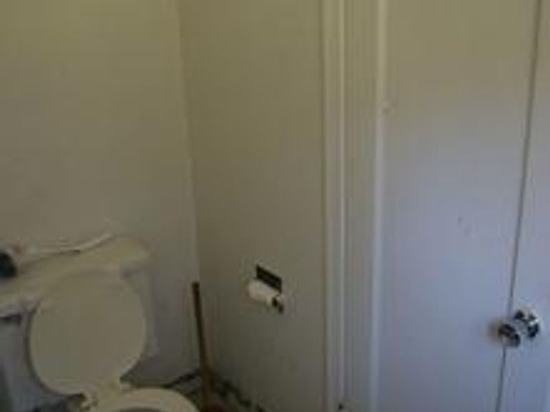 indoor toilet and shower available during warm season only