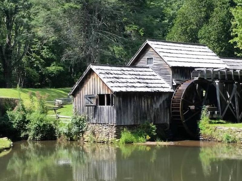 The historic Mabry Mill is a nearby attraction on the Parkway.  