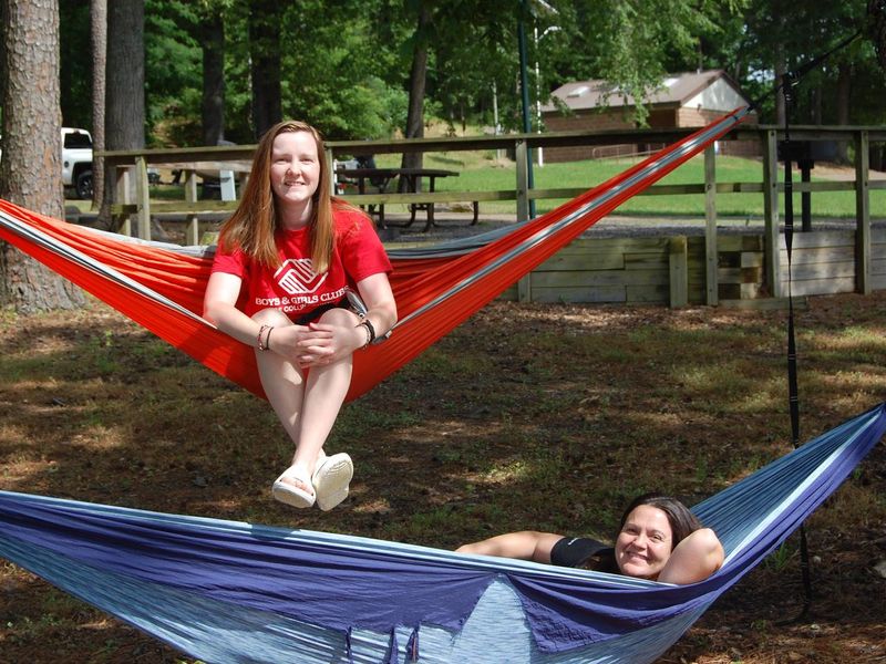 Hanging out at Beard's Bluff!